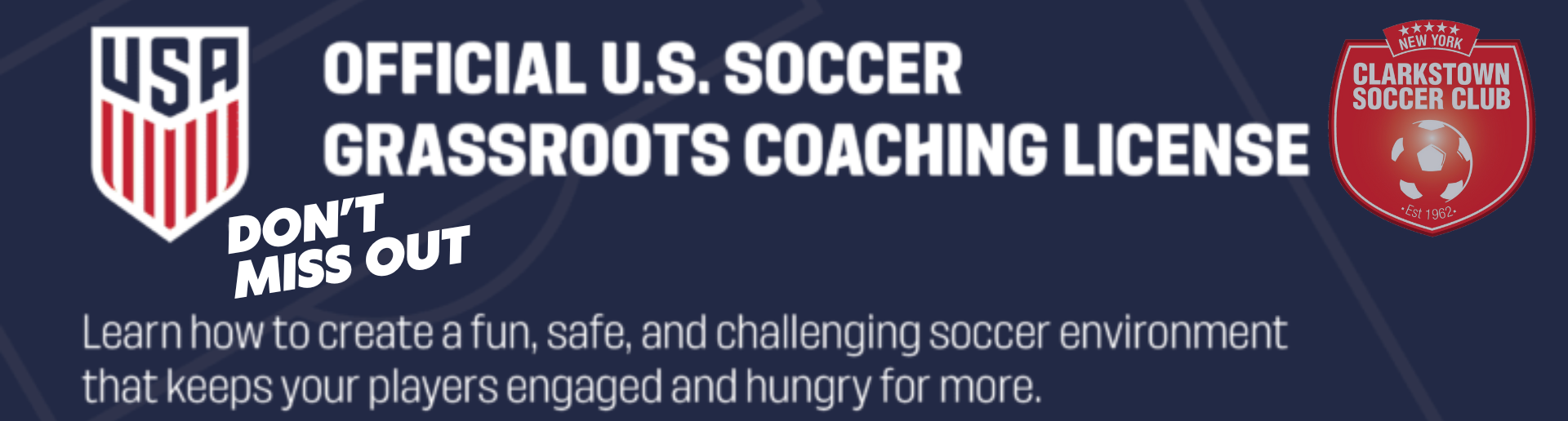 US Soccer Coaching Classes in June