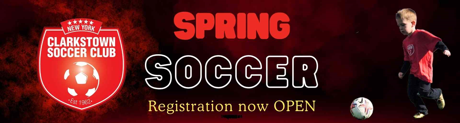 SPRING SOCCER REGISTRATION